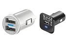 Cestovné USB adaptéry do auta