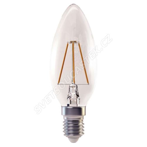 LED žárovka filament 4W/280° teplá bílá E14/230V Emos Z74210