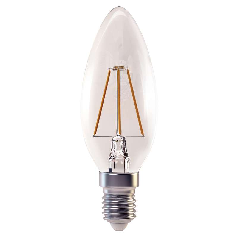 LED žárovka filament 4W/280° teplá bílá E14/230V Emos Z74210