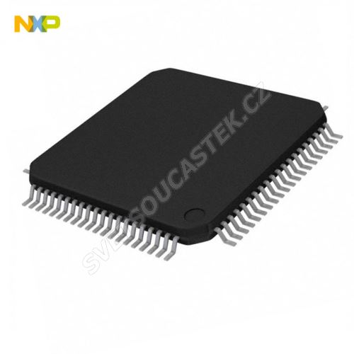 32-Bit MCU ARM 2.4-3.6V 128kB Flash 100MHz LQFP80 NXP LPC1754FBD80,551