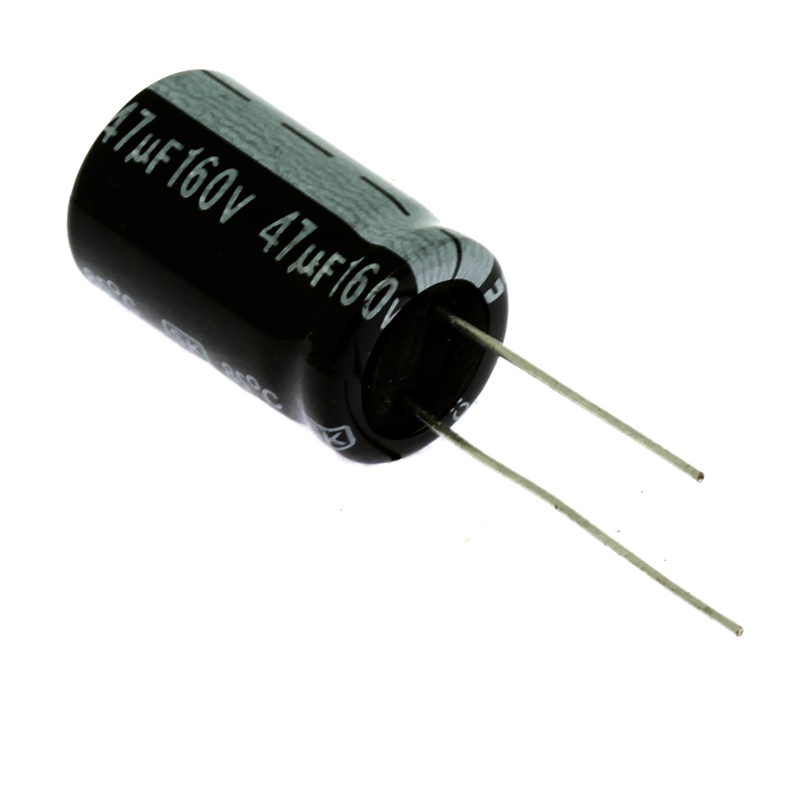 Levně Elektrolytický kondenzátor radiální e 47uf/160v 13x21 rm5 85°c jamicon skr470m2cj21m