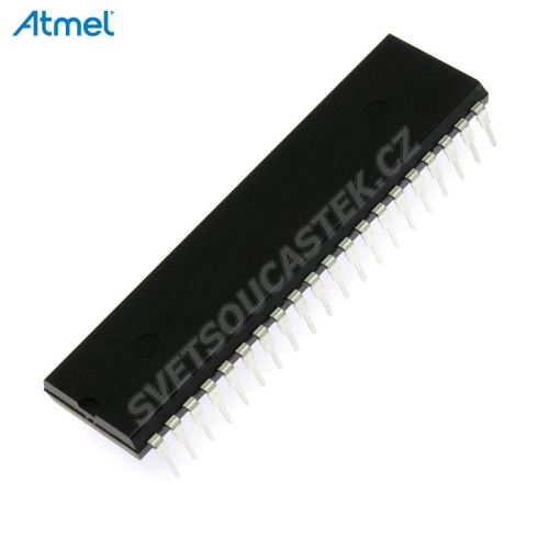 8-Bit MCU AVR 4.5-5.5V 16kB Flash 16MHz DIP40 Atmel ATMEGA16-16PU