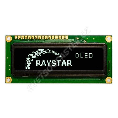 Grafický OLED displej Raystar REG010016AWPP5N00000