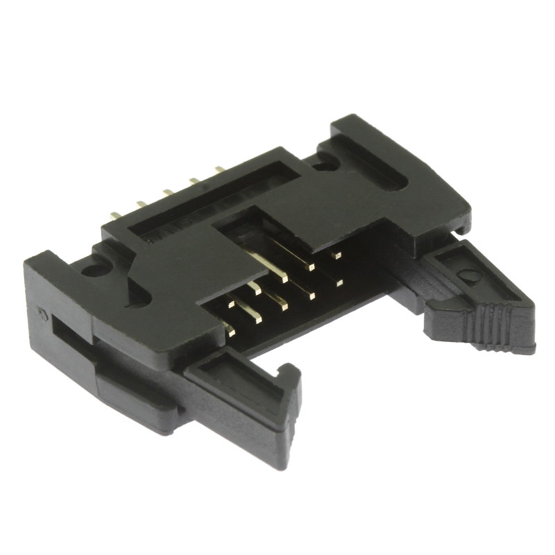 Levně Konektor idc pro ploché kabely 10 pinů (2x5) rm2.54mm do dps přímý xinya 119-10 g s k