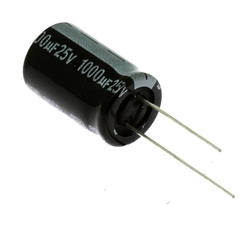 Levně Elektrolytický kondenzátor radiální e 1000uf/25v 13x21 rm5 85°c jamicon skr102m1ej21m