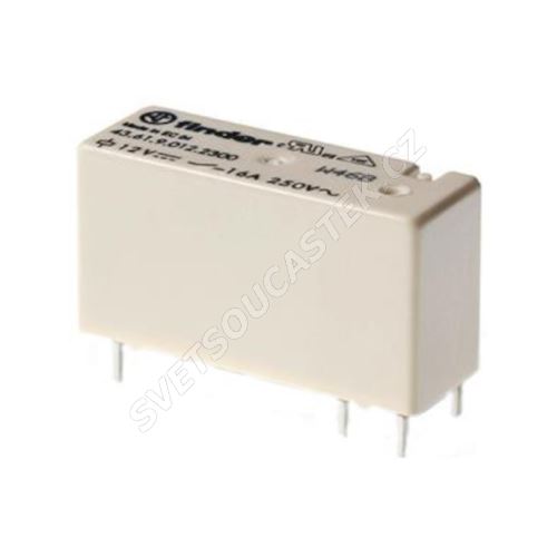 Elektromagnetické relé s DC cívkou do DPS 24V 16A/250VAC Finder 43.61.9.024.4300