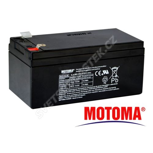 Olovený akumulátor 12V / 3,2 Ah MOTOMA MS12V3.2
