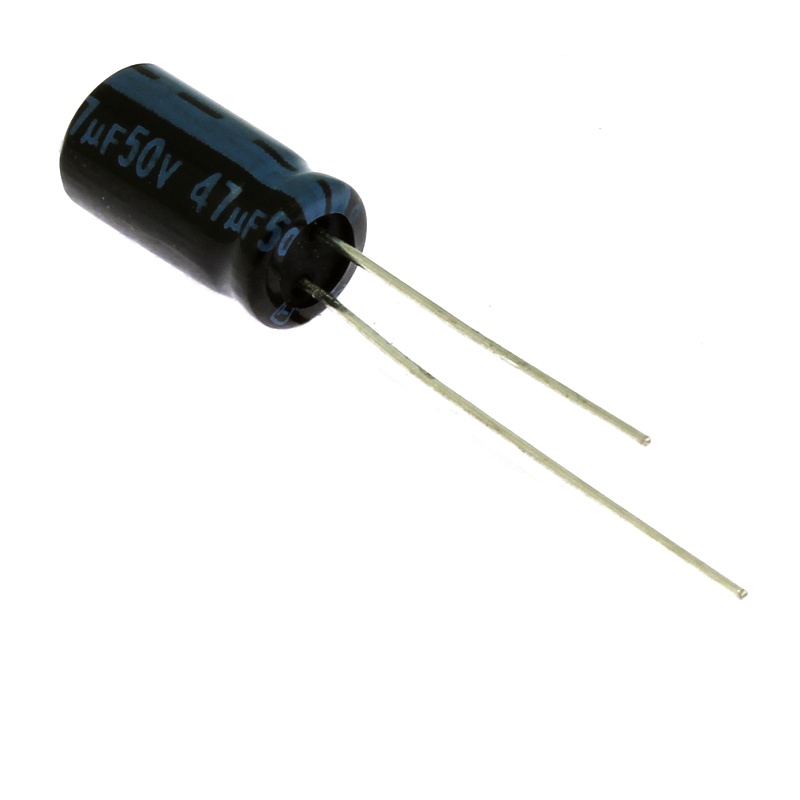Levně Elektrolytický kondenzátor radiální e 47uf/50v 6.3x11 rm2.5 105°c jamicon tkr470m1he11m