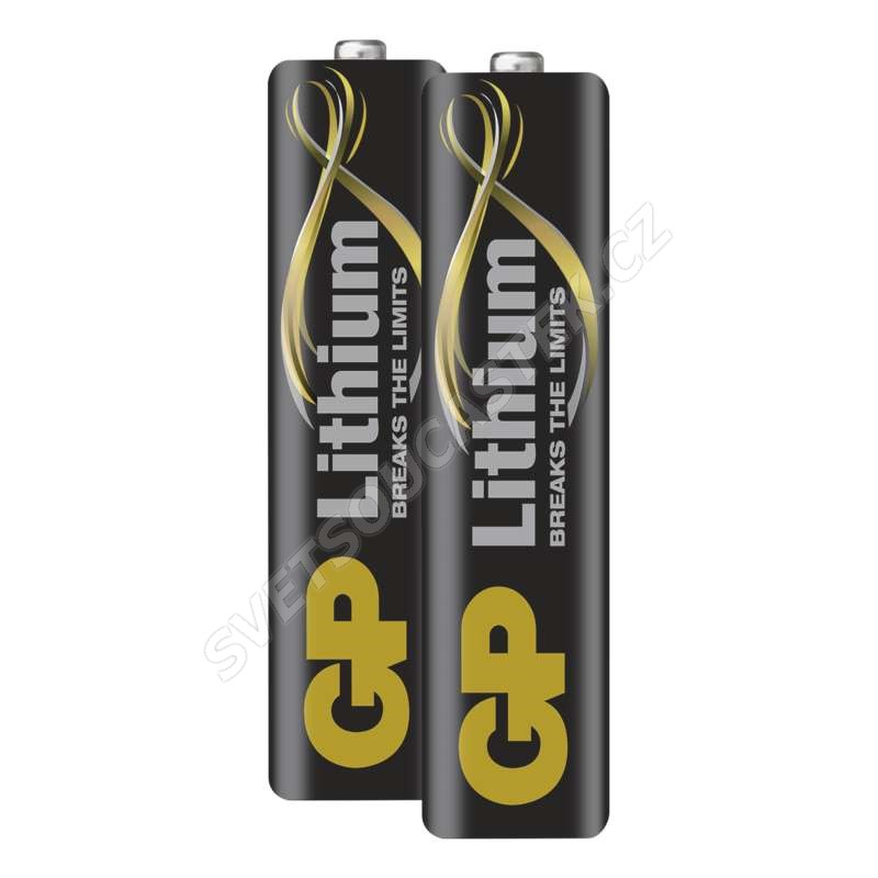 Lítiová batéria GP FR6 (AA, ceruzka), 2 ks v blistri