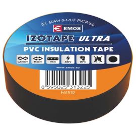 Izolační páska PVC černá 15mm/10m