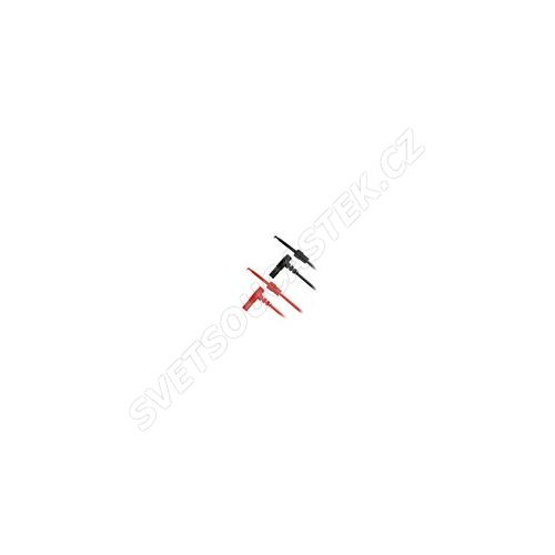 Kabel měřící s háčky Geti GT-L03 černý, červený
