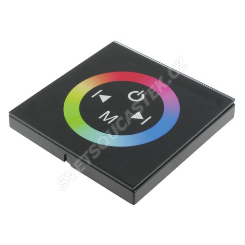 Nástěnný dotykový regulátor RGB LED pásků OLP07