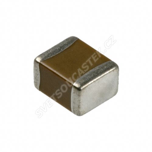 Keramický kondenzátor SMD C0402 220pF NPO 50V +/-5% Yageo CC0402JRNPO9BN221