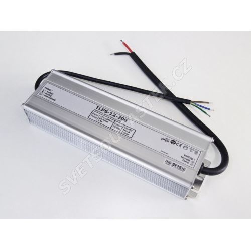 Napájací zdroj pre LED pásky 200W 12V / 16.5 IP67 TLPS-12-200