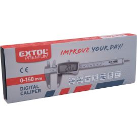 Digitálne posuvné meradlo (Šuplera) 0-150mm Extol Premium 8825220
