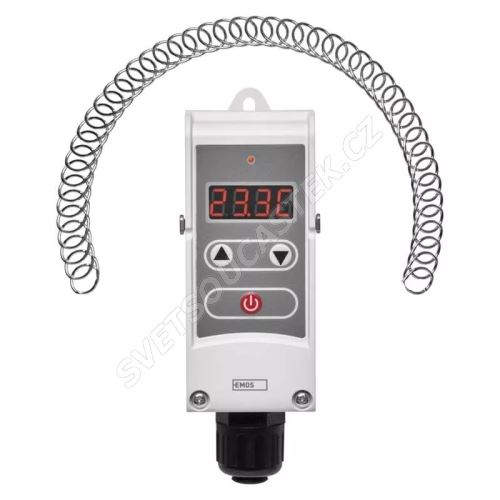 Drátový příložný termostat EMOS P5683