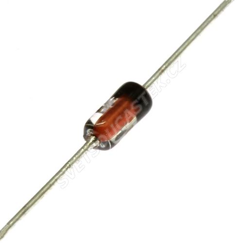 Usměrňovací dioda 100V 0.15A 4ns DO35 DC Components 1N4448