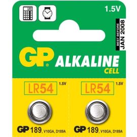 Alkalická gombíková batéria GP LR54 (189)
