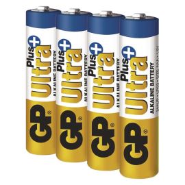 Alkalická batéria GP Ultra Plus LR03 (AAA), 4 ks v blistri
