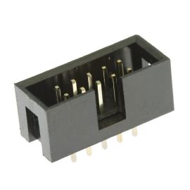 Konektor IDC pro ploché kabely 10 pinů (2x5) RM2.54mm do DPS přímý Xinya 118-A 10 G S K