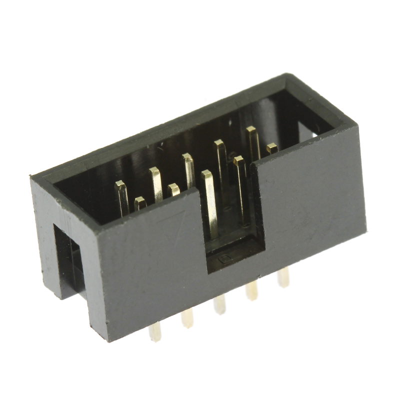 Levně Konektor idc pro ploché kabely 10 pinů (2x5) rm2.54mm do dps přímý xinya 118-a 10 g s k