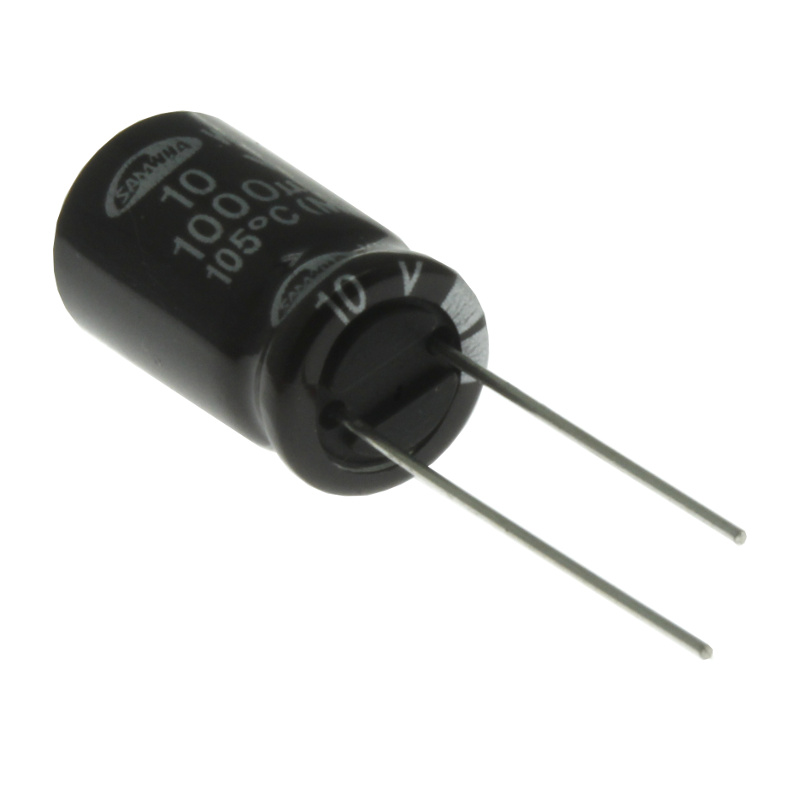 Levně Elektrolytický kondenzátor radiální e 1000uf/10v 10x16 rm5 105°c low esr samwha wl1a108m10016bb