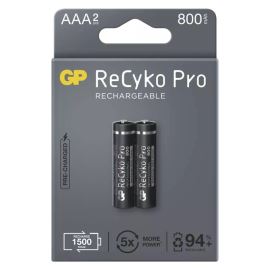 Nabíjecí baterie GP ReCyko+ Pro 850 HR03 (AAA), 2 ks v papírové krabičce