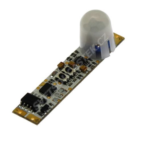 Pohybový spínač pre LED pásky do profilu 9-28VDC / 7.5A LED4est L4EPIR1H