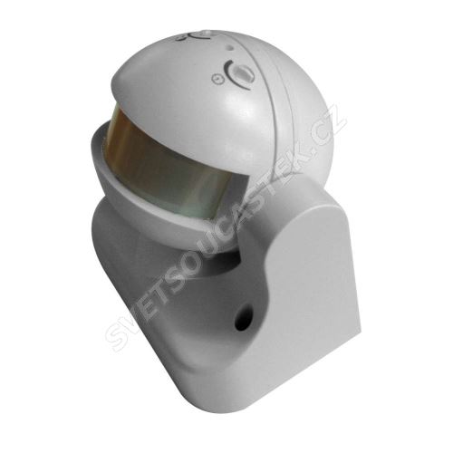 PIR senzor (pohybové čidlo) LX39 bílá barva