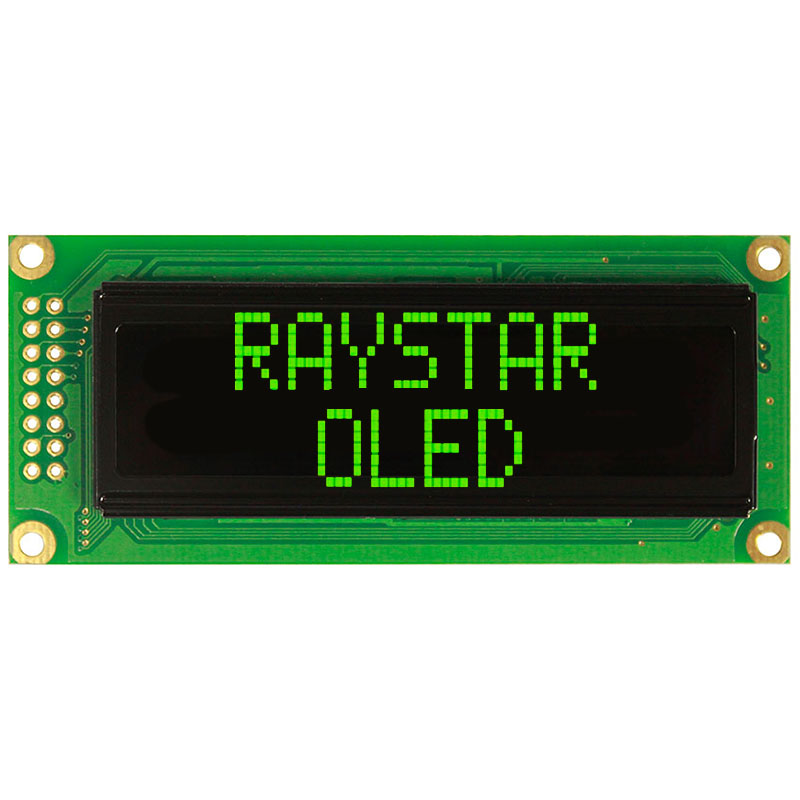 Levně Alfanumerický oled displej raystar rec001602cgpp5n00000
