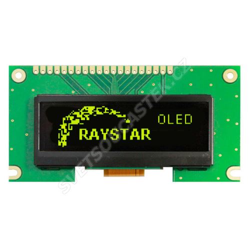 Grafický OLED displej Raystar RET013232AYPP3N00000