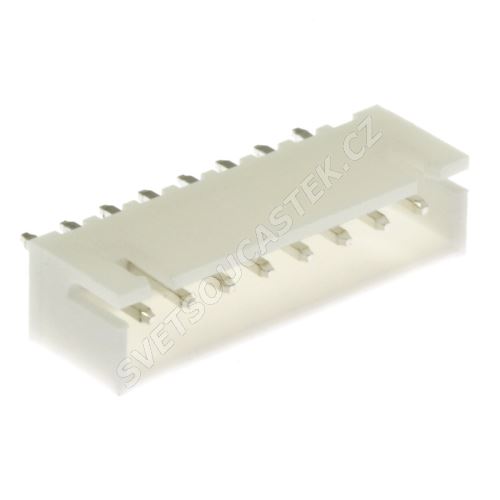 Konektor pro ploché kabely 8 pinů (1x8) RM2.5mm do DPS přímý Joint Tech A2501WV-8P