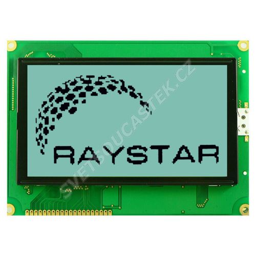 Grafický LCD displej Raystar RG240128B-GHW-V
