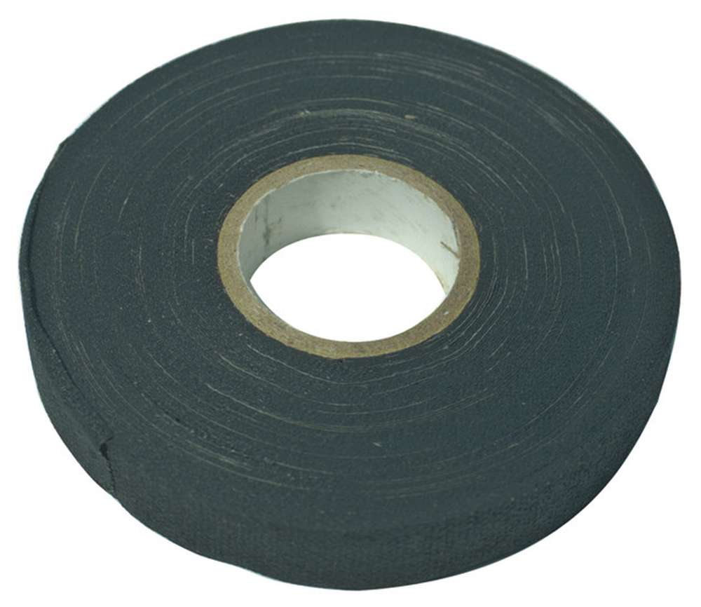 Izolační páska textilní černá 19mm/10m