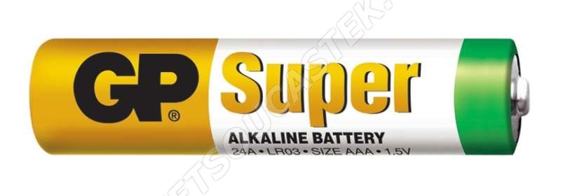 Alkalická batéria GP Super LR03 (AAA), 2 ks vo fólii