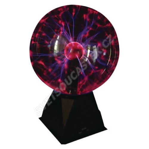 Plazmová světelná koule 20cm Valueline VLPLASMABALL10
