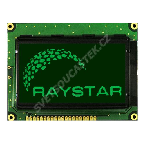 Grafický LCD displej Raystar RG12864A-TIG-V