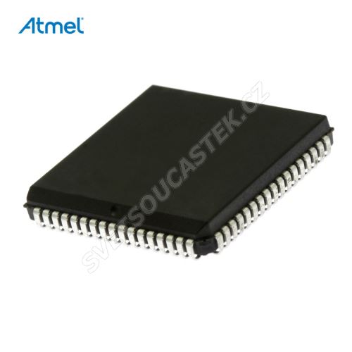 8-Bit MCU ISP 2.7-5.5V 64K-Flash 60MHz PLCC68 Atmel AT89C51ED2-SMSUM