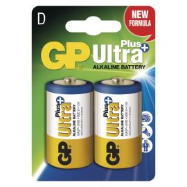 Alkalická batéria GP Ultra Plus LR20 (D), 2 ks v blistri