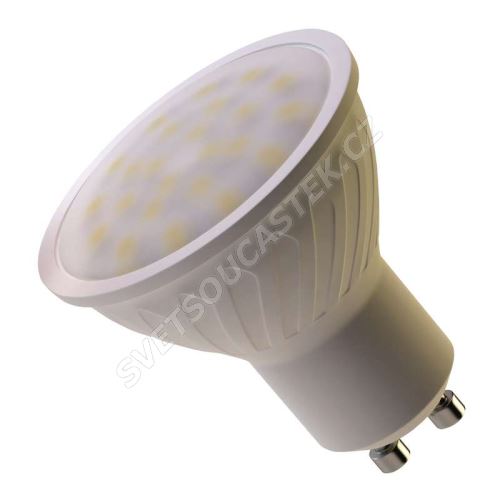 LED žárovka 7W/130° teplá bílá 16xSMD 2835 GU10/230V Emos Z75010
