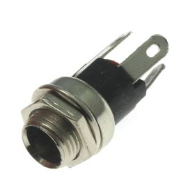 Napájecí konektor souosý 5.5/2.1mm vidlice s vypínačem přímá do panelu Cliff FC681445