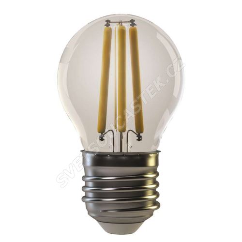 LED žiarovka filament 4W / 300 ° teplá biela E27 / 230V Emos Z74240