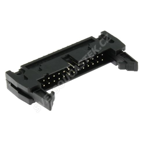 Konektor IDC pro ploché kabely 26 pinů (2x13) RM2.54mm do DPS přímý Xinya 119-26 G S K