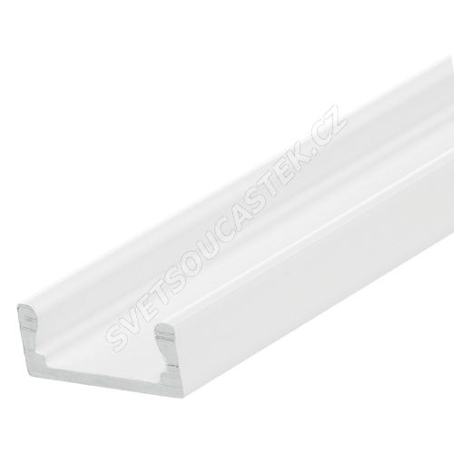 Lišta na LED pásky MICRO-ALU bílá lakovaná KLUŚ B1888L9010 1m