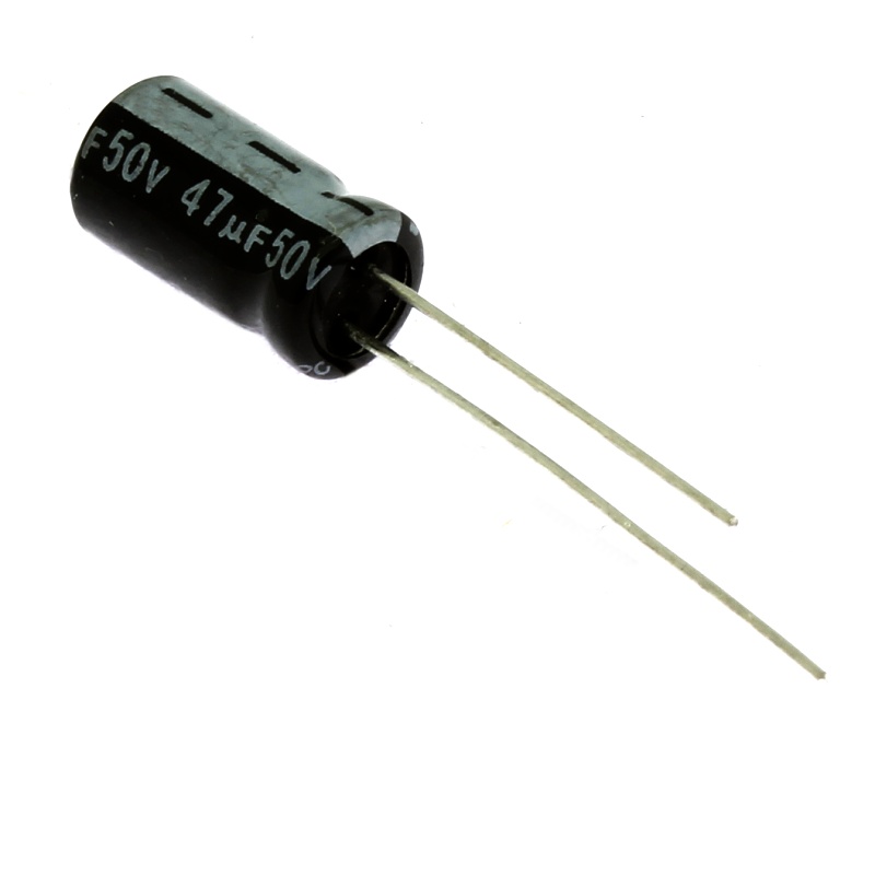 Levně Elektrolytický kondenzátor radiální e 47uf/50v 6.3x11 rm2.5 85°c jamicon skr470m1he11m