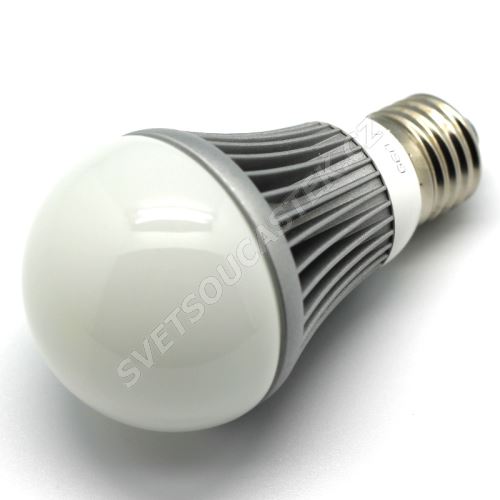 LED žárovka 6W studená bílá E27/230V Hebei G60-6W-W6-E27