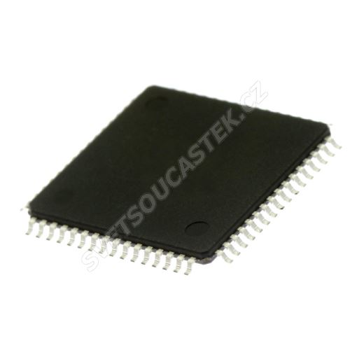 Mikroprocesor Microchip PIC18F6520-I/PT TOFP64