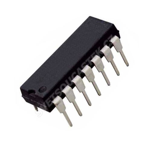 4x analogový přepínač DIP14 Texas Instruments CD4066BE