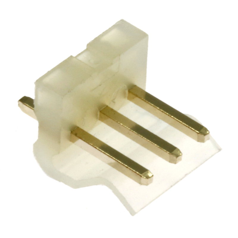 Levně Konektor se zámkem 3 piny (1x3) do dps rm3.96mm přímý pozlacený xinya 134-03 s g