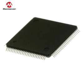 32-Bit MCU 2.3-3.6V 128kB Flash 80MHz TQFP100 Microchip PIC32MX320F128L-80I/PT
